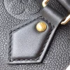 Louis VuittonSpeedy Bandouliere Bag Monogram Empreinte Giant 20 Black 20cm M58953, Designer Handbags, Womens Purse, luxury bags