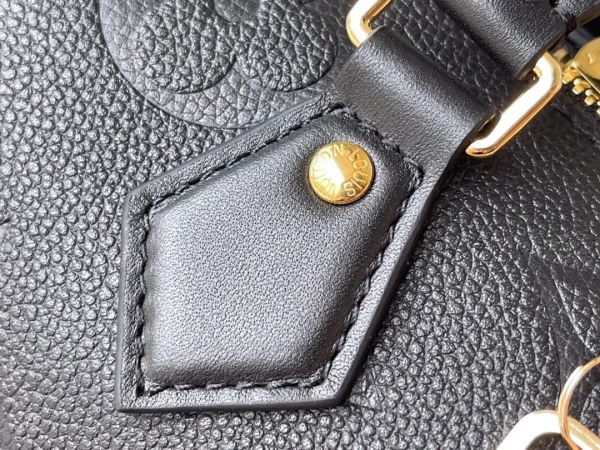 Louis VuittonSpeedy Bandouliere Bag Monogram Empreinte Giant 20 Black 20cm M58953, Designer Handbags, Womens Purse, luxury bags