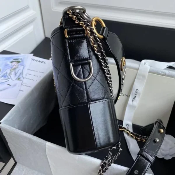 012ba1f9-6cdd8def6c20.webp Chanel Bag Gabrielle Handle Black 20Cm/7.9in As0865, Designer Handbags, Women’s Purse, luxury bags, Chanel bags