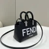 Fendi By The Way Leather Mini Bag Black 18cm