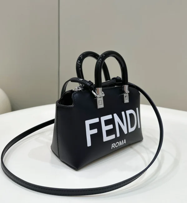 Fendi By The Way Leather Mini Bag Black 18cm