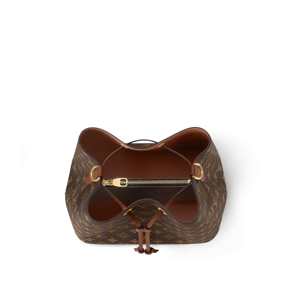 0D994DD2-41DA-A309-D999-E1105BD5858D-e5cd73d4d36e.webp Louis Vuitton Luxury Monogram Canvas And Leather Handbag Neonoe Caramel, Designer Handbags, Womens Purse, luxury bags