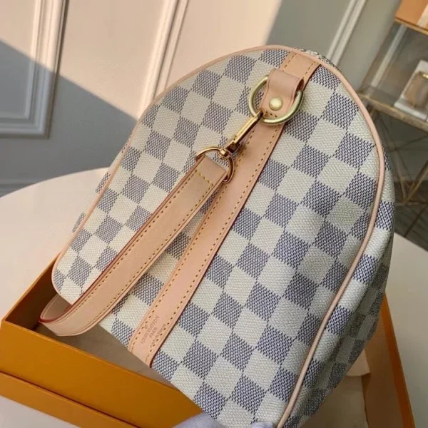 Louis Vuitton Speedy Bandoulire 30 Damier Azur 30cm N41370, Designer Handbags, Womens Purse, luxury bags