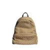 1-1-1-9f5b04feebd1.webp Gucci Large Gucci Tag Backpack 875226 Sand And Dark Brown 34cm/13.4in