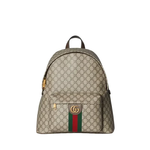 1-2-c6364be2ee84.webp Gucci Ophidia Medium Backpack 834466 Beige And Dark Brown 36.5cm/14.4in
