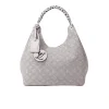 100-3-bc9e1cf22d2b.webp Louis Vuitton Creme Mahina Carmel Hobo Bag Grey 40Cm, Designer Handbags, Womens Purse, luxury bags