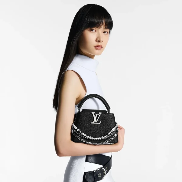 10001-161-87c4b91fb0a0.webp Louis Vuitton Capucines Mini M11908, Designer Handbags, Womens Purse, luxury bags