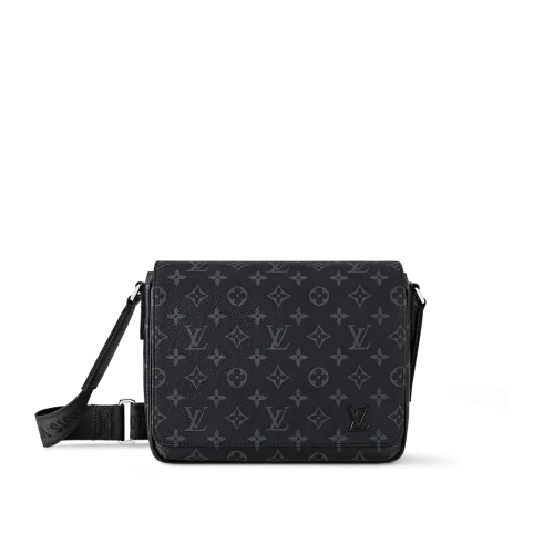 10001-349-e97b5222cd1a.webp Louis Vuitton District Pm Bag Monogram Black 26Cm M46255, Designer Handbags, luxury bags