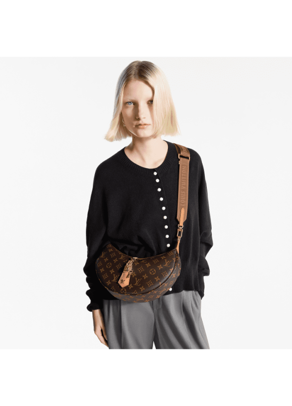 10001-c4b8376aba6f.webp Louis Vuitton Looping Bag Monogram Canvas M12939 Brown 28cm/ 11in, Designer Handbags, Womens Purse, luxury bags