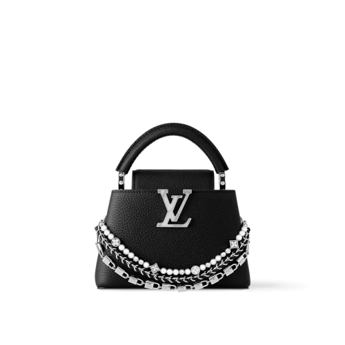 10002-151-a3c22626975c.webp Louis Vuitton Capucines Mini M11908, Designer Handbags, Womens Purse, luxury bags