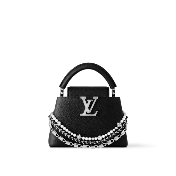 10002-151-a3c22626975c.webp Louis Vuitton Capucines Mini M11908, Designer Handbags, Womens Purse, luxury bags