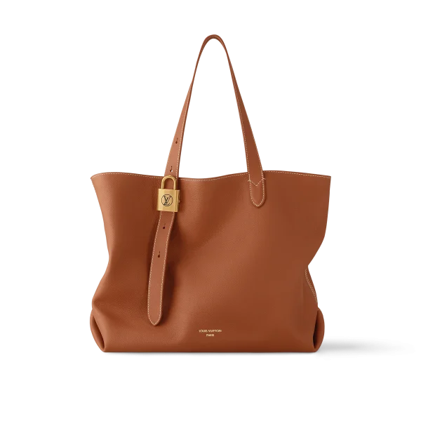 10002-64-42bf87acf088.webp Louis Vuitton LV Low Key Cabas MM Cognac Brown M25342 47cm/ 18.5in, Designer Handbags, Womens Purse, luxury bags