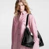 10002-e4ef241d9ba0.webp Louis Vuitton CarryAll Vibe MM Medium Black Leather Shoulder Bag 39cm/15.4in M25143, Designer Handbags, Womens Purse, luxury bags