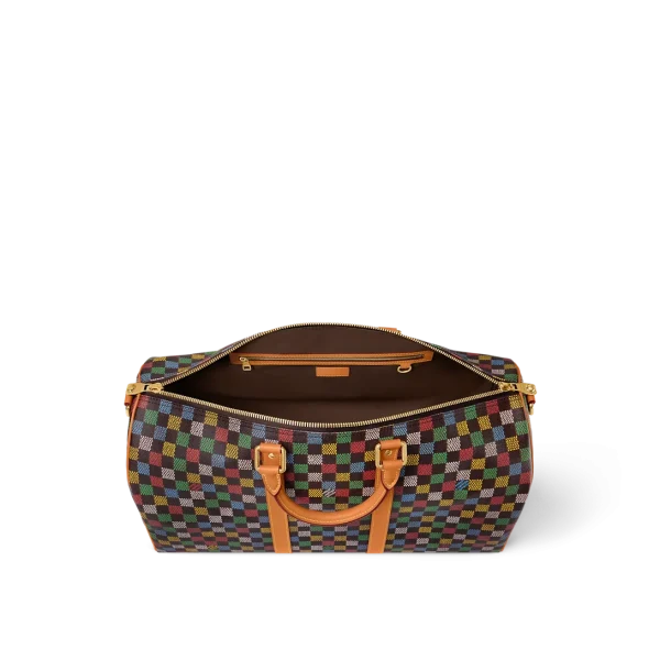 10003-148-185e6a565db9.webp Louis Vuitton Keepall Bandoulire 50 Damier Ebene Canvas – Men Bags 50cm N00170, Designer Handbags, luxury bags