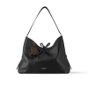 10003-31-d21f5de0b120.webp Louis Vuitton CarryAll Vibe MM Medium Black Leather Shoulder Bag 39cm/15.4in M25143, Designer Handbags, Womens Purse, luxury bags