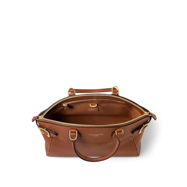 10004-71-6220556a0d99.webp Louis Vuitton Lock It Vendme Mm High End Leather Brown 36cm M22925, Designer Handbags, Womens Purse, luxury bags