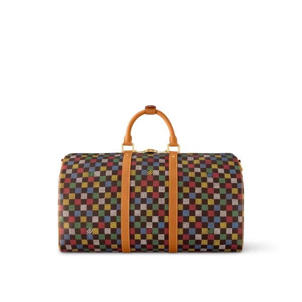 10005-140-bb9e4d185f90.webp Louis Vuitton Keepall Bandoulire 50 Damier Ebene Canvas – Men Bags 50cm N00170, Designer Handbags, luxury bags