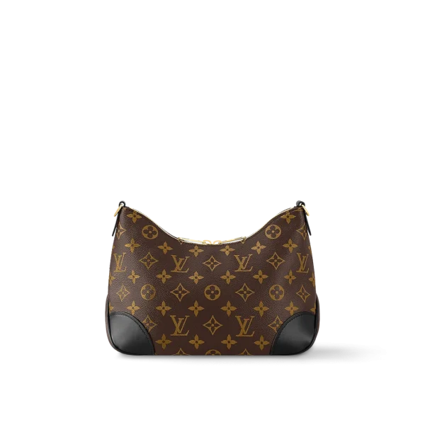 10008-104-b5d2e0f3f4e5.webp Louis Vuitton Lv Boulogne Monogram Canvas Black M45831 29cm/ 11.8in, Designer Handbags, Womens Purse, luxury bags