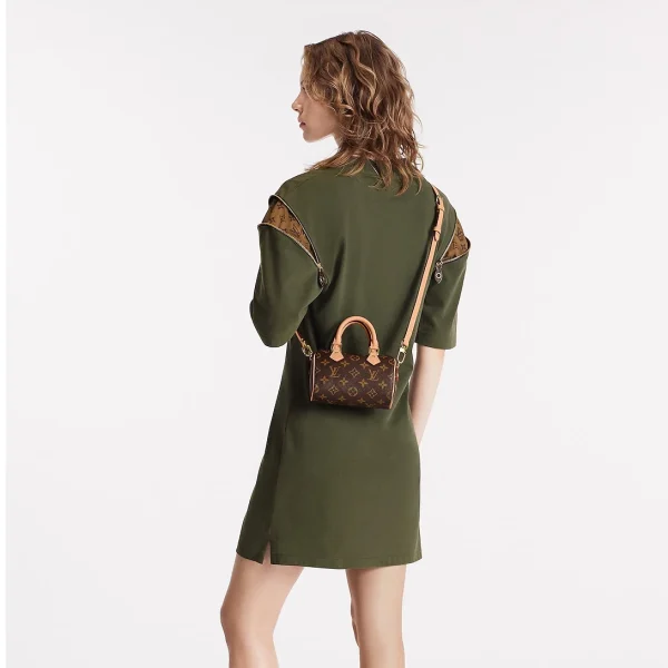 Louis Vuitton Nano Speedy M81085, Designer Handbags, Womens Purse, luxury bags