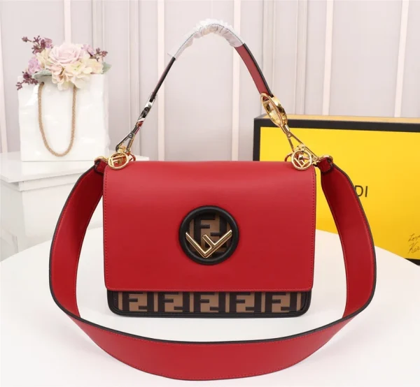 1046aa44-9868daced4d4.webp Fendi Kan I F Logo Red Bag 25Cm