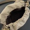 Fendi Mamma Baguette Medium Dove Grey Nappa Leather Bag 26.5cm