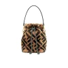 113-5-e63e8df7d22e.webp Fendi Mon Tresor Sheepskin Bag Brown 20Cm