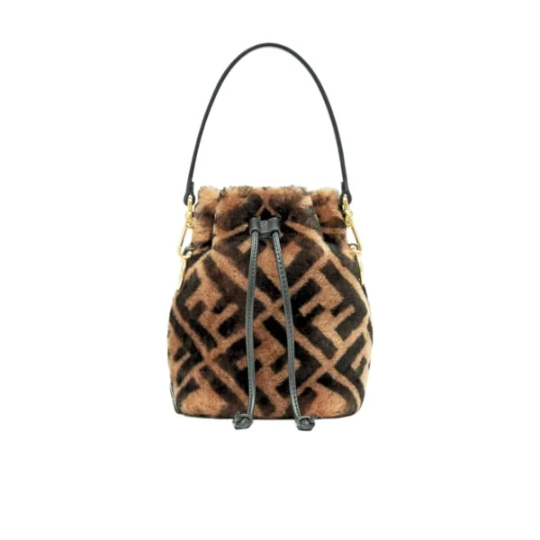 113-5-e63e8df7d22e.webp Fendi Mon Tresor Sheepskin Bag Brown 20Cm