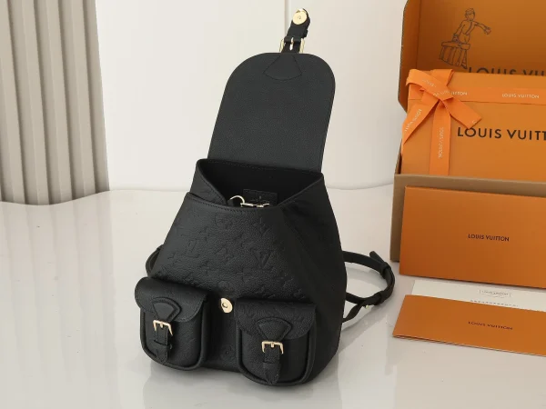 11bc1450ec255db98cc3a4b4413109a8-27b19bb68650.webp Louis Vuitton Backup Monogram Empreinte Leather – Women – Handbags Black, Designer Handbags, Womens Purse, luxury bags