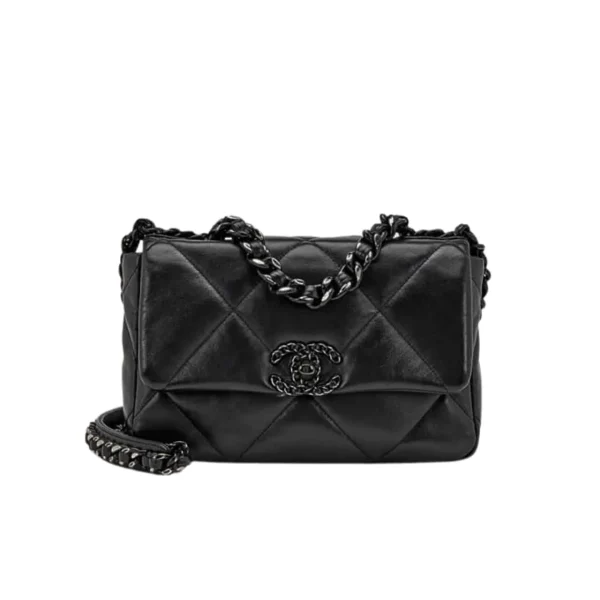 120-11-07a45558fee7.webp Chanel Cc Flap Bag In Black 26Cm/10.2in, Designer Handbags, Women’s Purse, luxury bags, Chanel bags