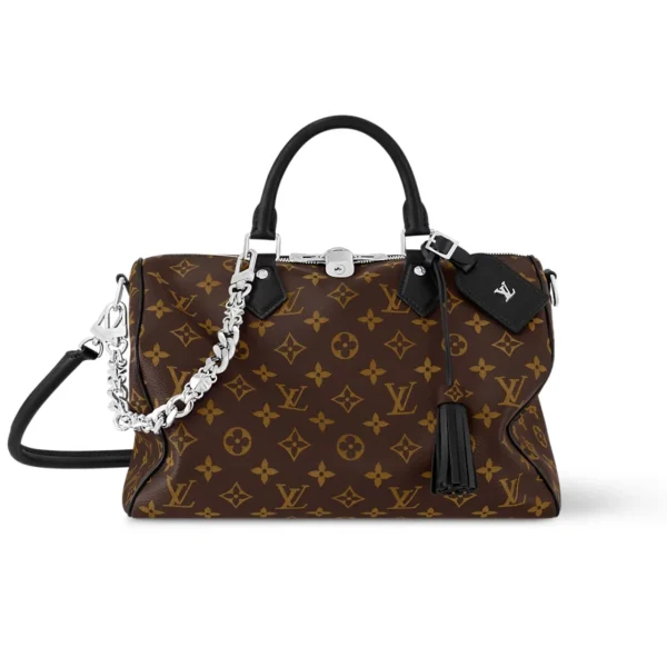 127-1-f80188567ae9.webp Louis Vuitton Speedy Soft 30 Dark Brown 30Cm M12243, Designer Handbags, Womens Purse, luxury bags