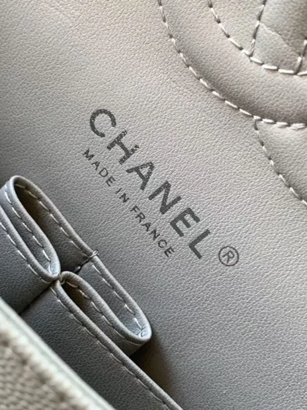13a6a791-f8c87f880ac1.webp Chanel Classic Flap Bag 25 cm Light Blue Caviar Silver-Tone Hardware A01112, Designer Handbags, Women’s Purse, luxury bags, Chanel bags
