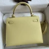 14cv-8883b7c5d1b3.webp Hermes Kelly 25 Bag In Pastel Yellow Epsom Leather For Women 25cm/10in