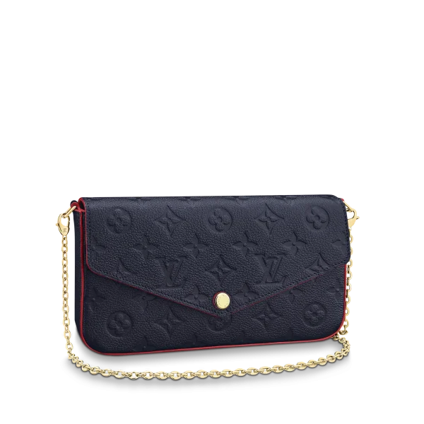 15-1-1-9576621bc78e.webp Louis Vuitton F Licie Pochette Navy Blue 21cm/8.3in, Designer Handbags, Womens Purse, luxury bags