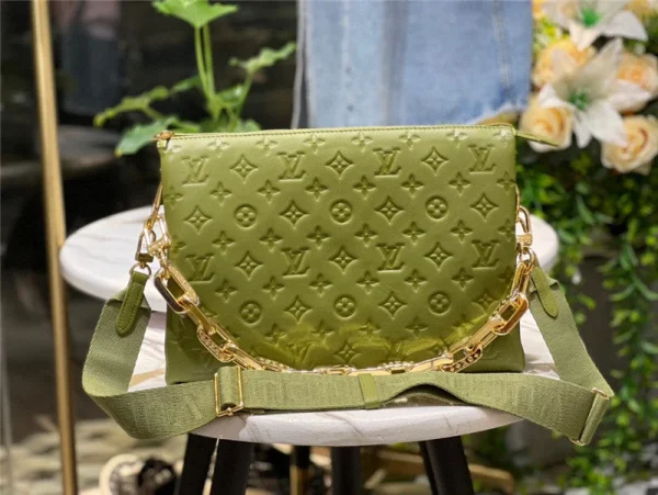 1586e997-a1ea0291f9d5.webp Louis Vuitton Coussin Mm 34Cm Khaki, Designer Handbags, Womens Purse, luxury bags