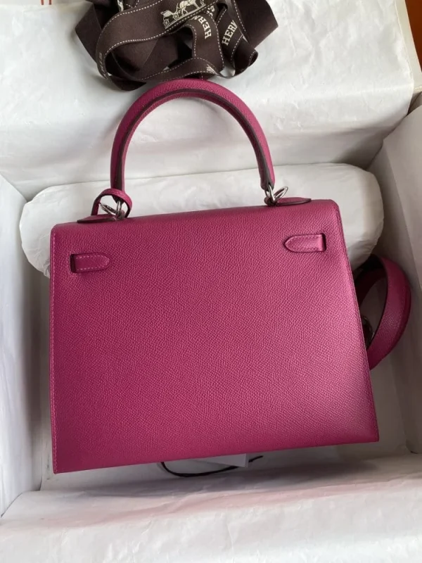 15q-7cf278c6b66e.webp Hermes Kelly 25 Bag In Hot Pink Epsom Leather For Women 25cm/10in