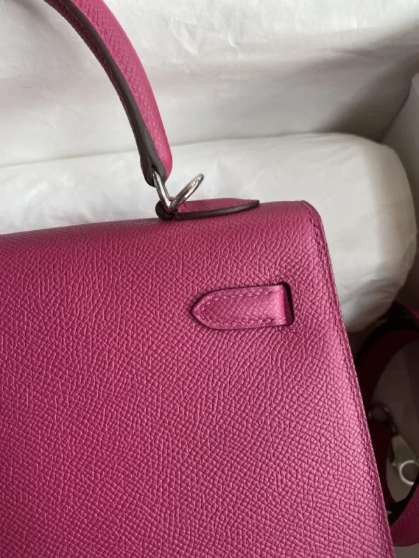 15y-924e8f84b108.webp Hermes Kelly 25 Bag In Hot Pink Epsom Leather For Women 25cm/10in
