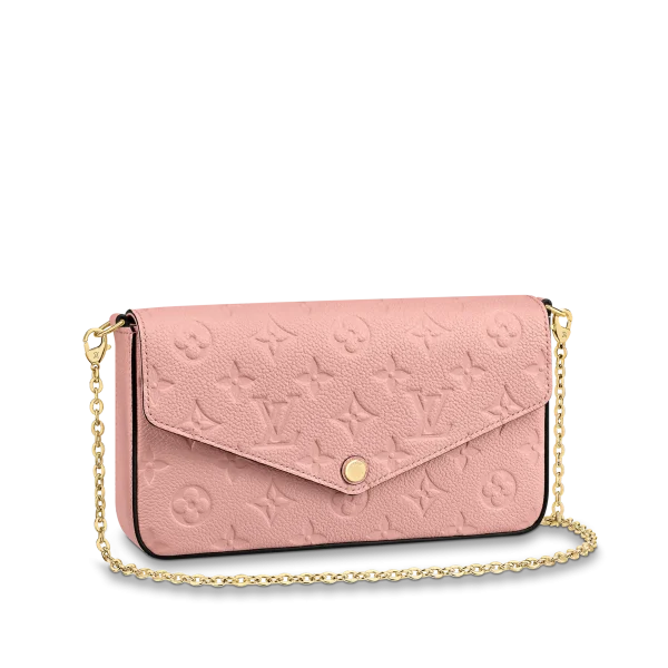 Louis Vuitton F Licie Pochette Rose Pink 21cm/8.3in, Designer Handbags, Womens Purse, luxury bags
