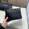 168-10-86f7e4b55174.webp Chanel Shoulder Crossbody Bag With Chain Black 20Cm/15in, Designer Handbags, Women’s Purse, luxury bags, Chanel bags