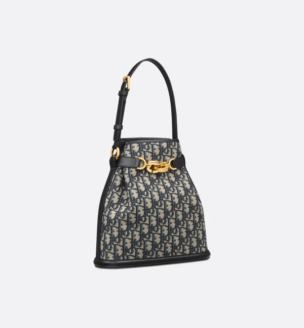 Medium C’est Dior Bag Blue Dior Oblique Jacquard