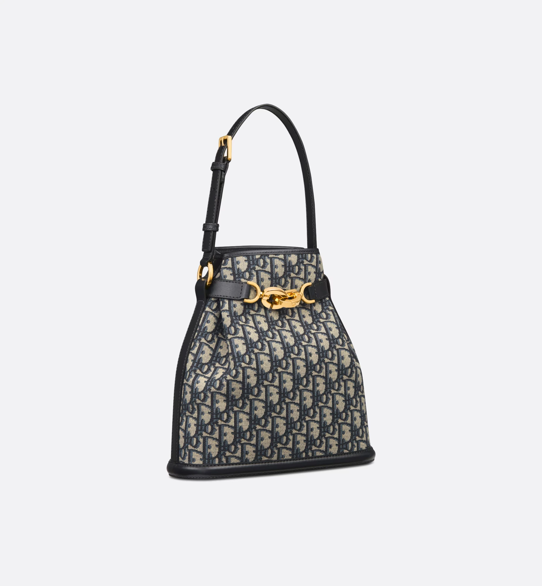 Medium C’est Dior Bag Blue Dior Oblique Jacquard - view 3