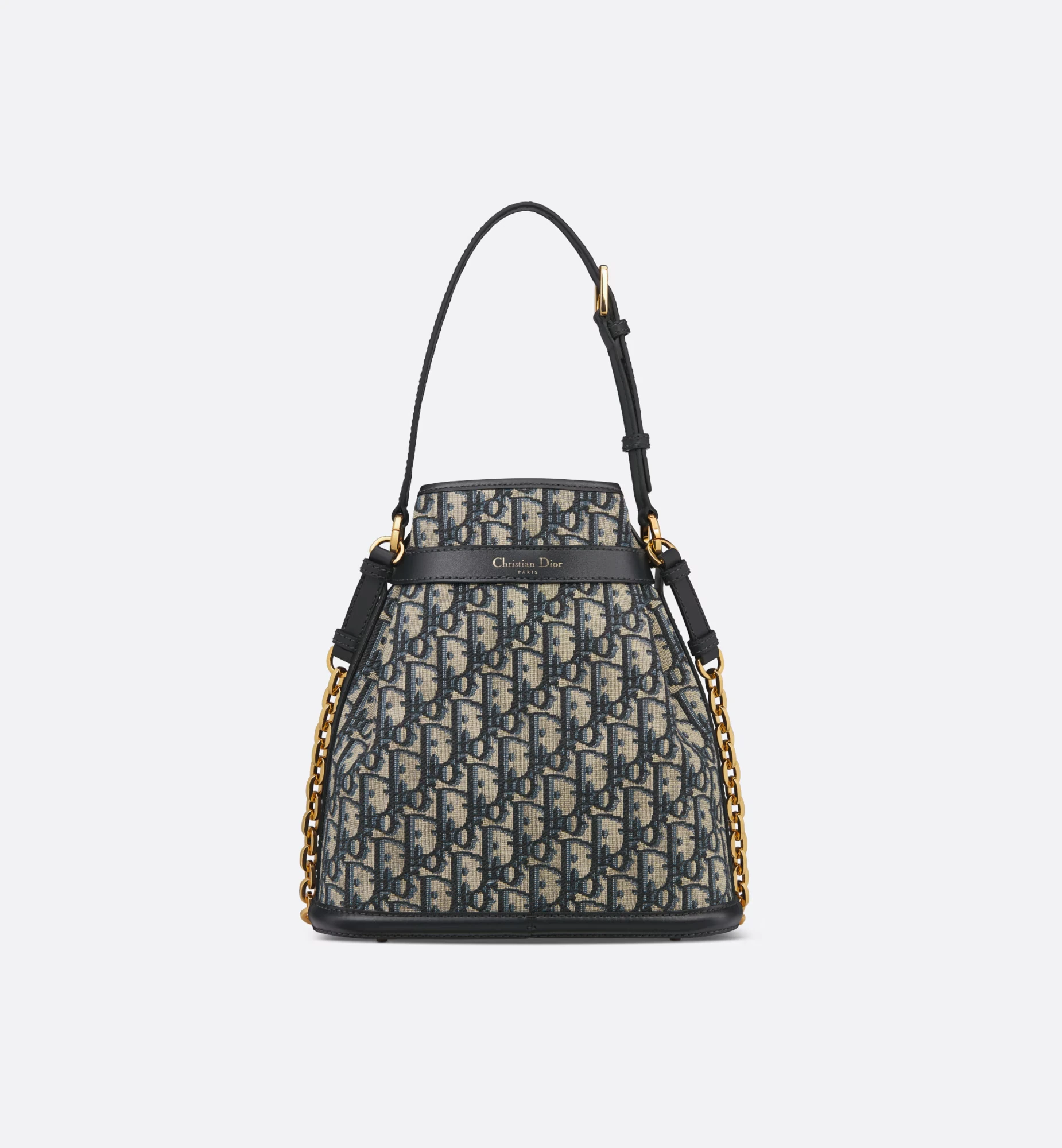Medium C’est Dior Bag Blue Dior Oblique Jacquard - view 2