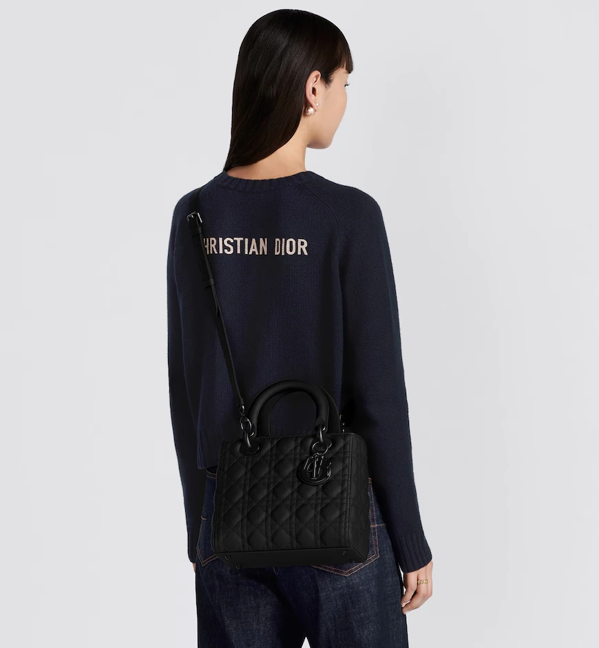 Medium Lady Dior Bag - view 3