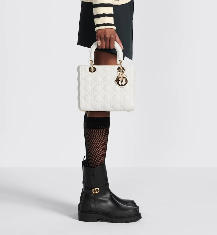 Medium Lady Dior Bag - view 3