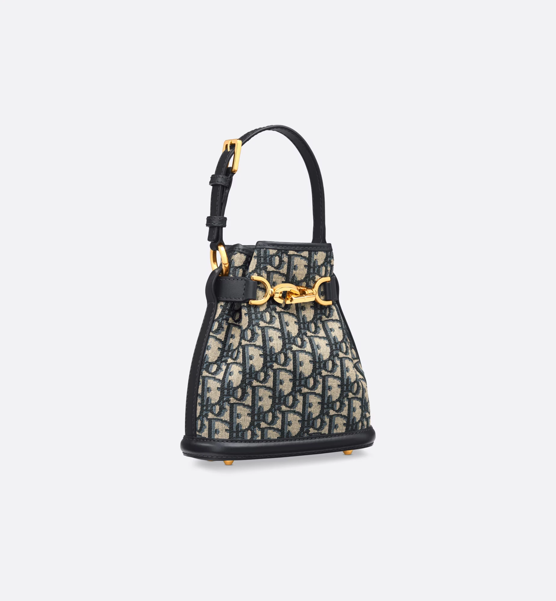 Small C’est Dior Bag Blue Dior Oblique Jacquard - view 4