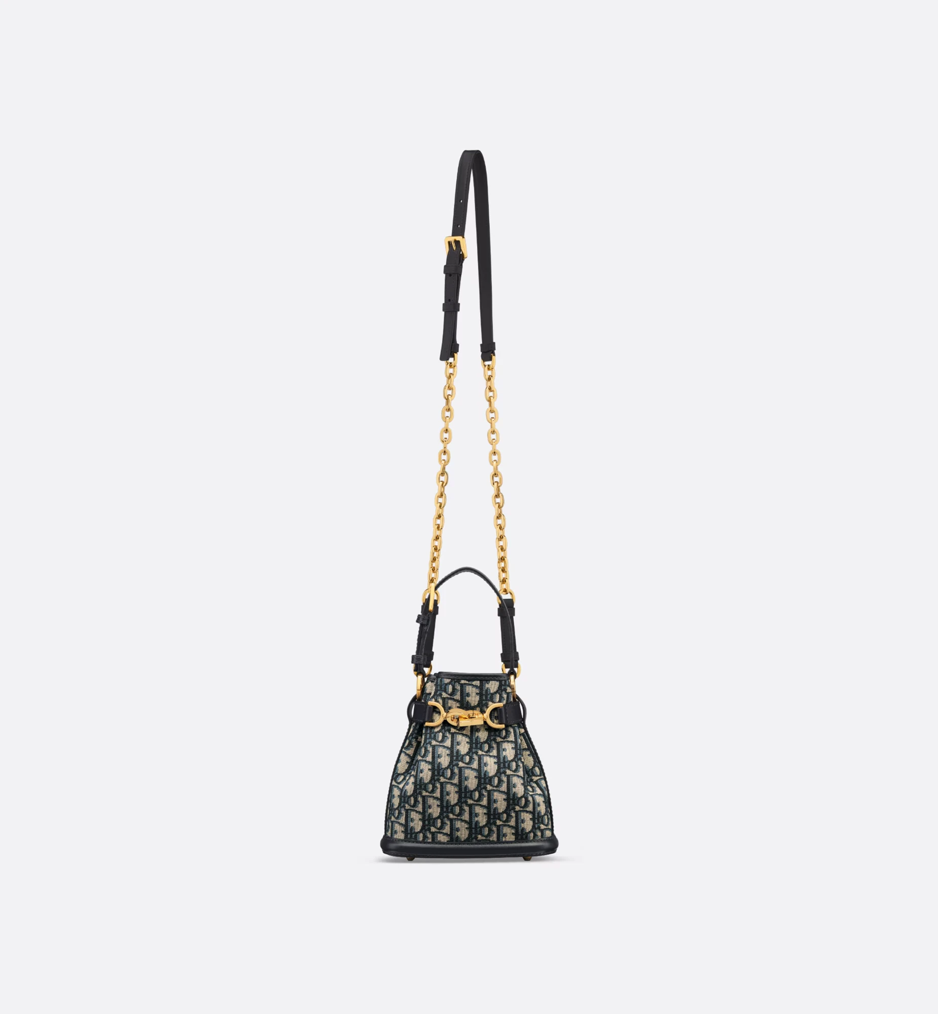 Small C’est Dior Bag Blue Dior Oblique Jacquard - view 5