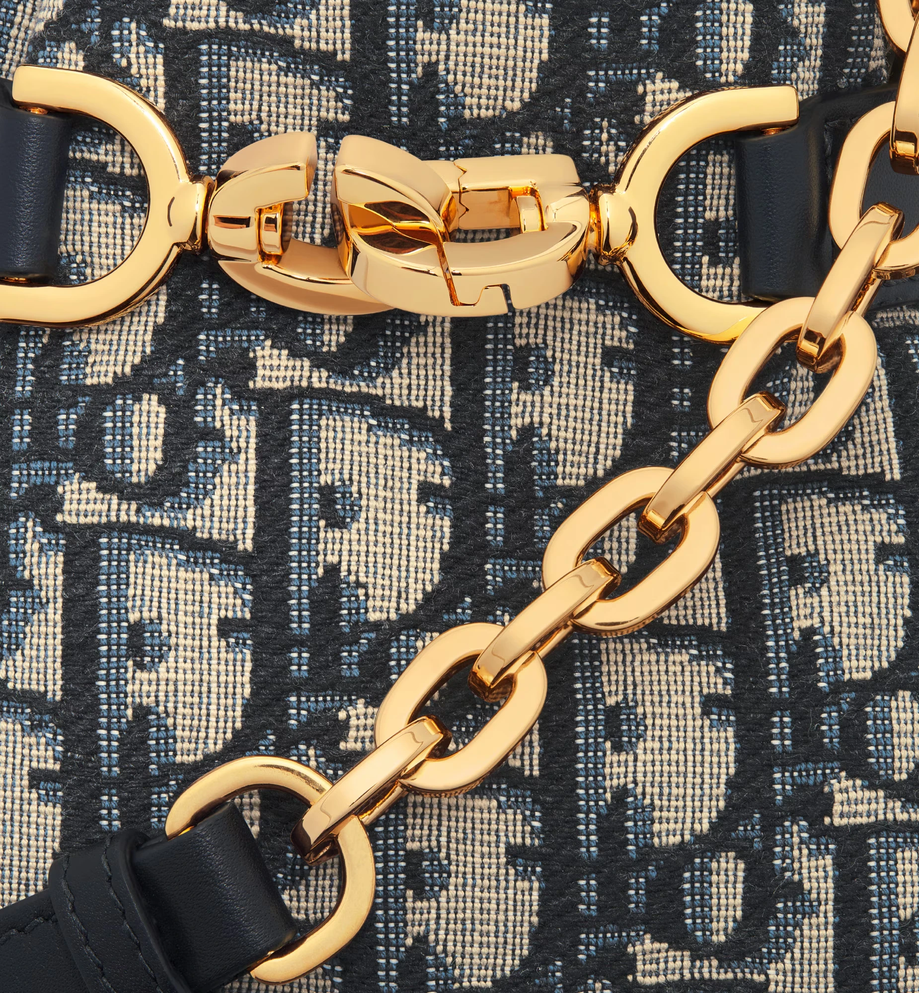 Small C’est Dior Bag Blue Dior Oblique Jacquard - view 7