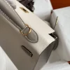 Hermes Kelly 25 Bag In Ivory Beige Epsom Leather For Women 25cm/10in