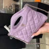 17-3-942e0558f44e.webp Chanel 31 Mini Shopping Bag Purple 20.5Cm/8.1in, Designer Handbags, Women’s Purse, luxury bags, Chanel bags
