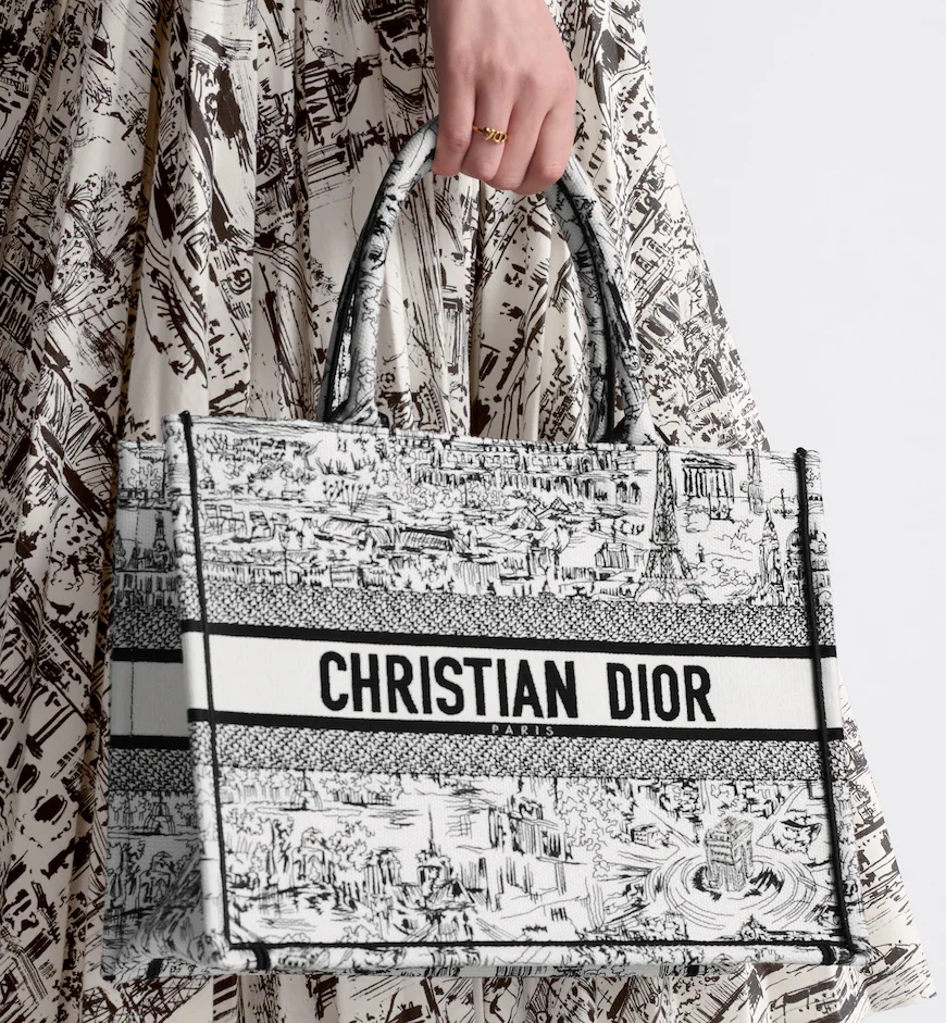Medium Dior Book Tote - view 3