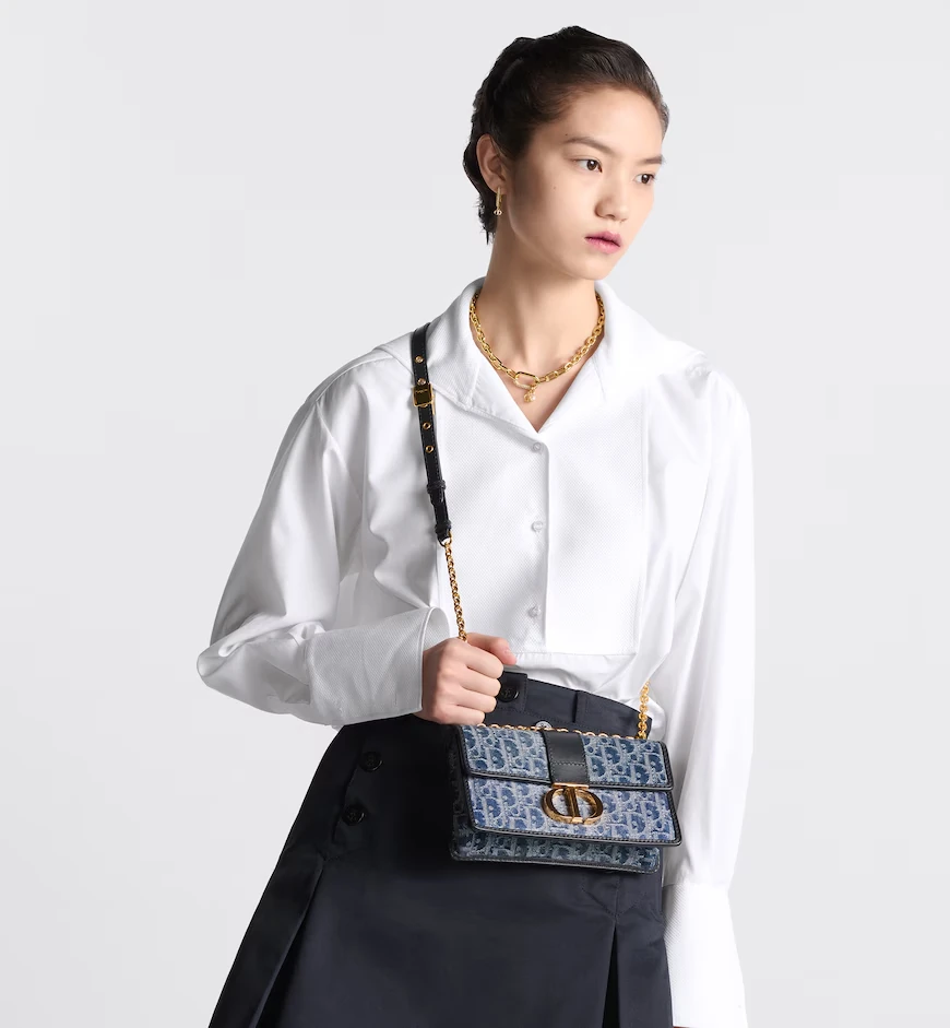 30 Montaigne East-West Bag with Chain - view 2